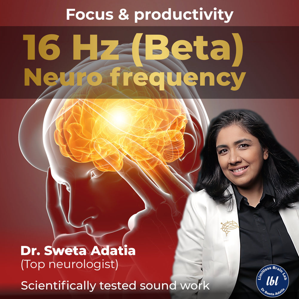 
                  
                    Beta music (16 Hz) – focus & productivity
                  
                