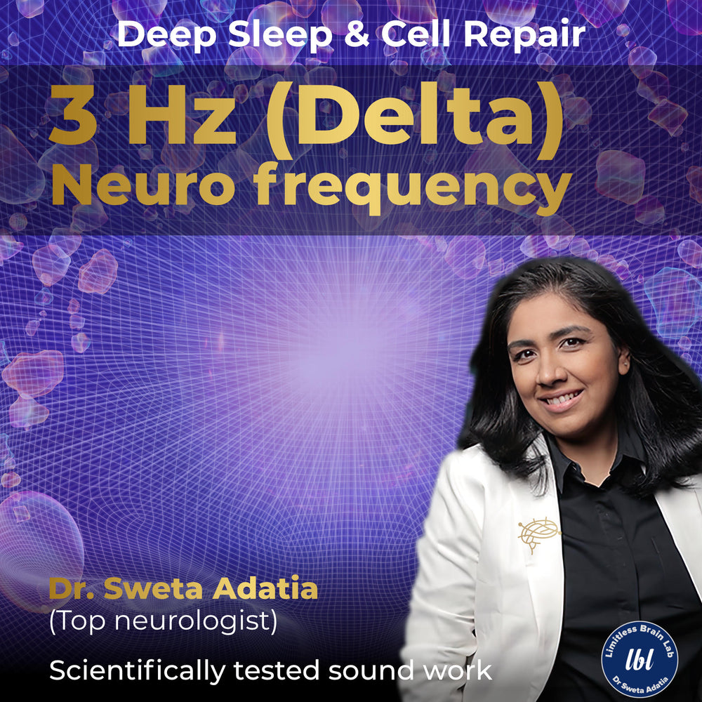 
                  
                    Delta Musik (3 Hz) – tiefer Schlaf & Zellregeneration
                  
                