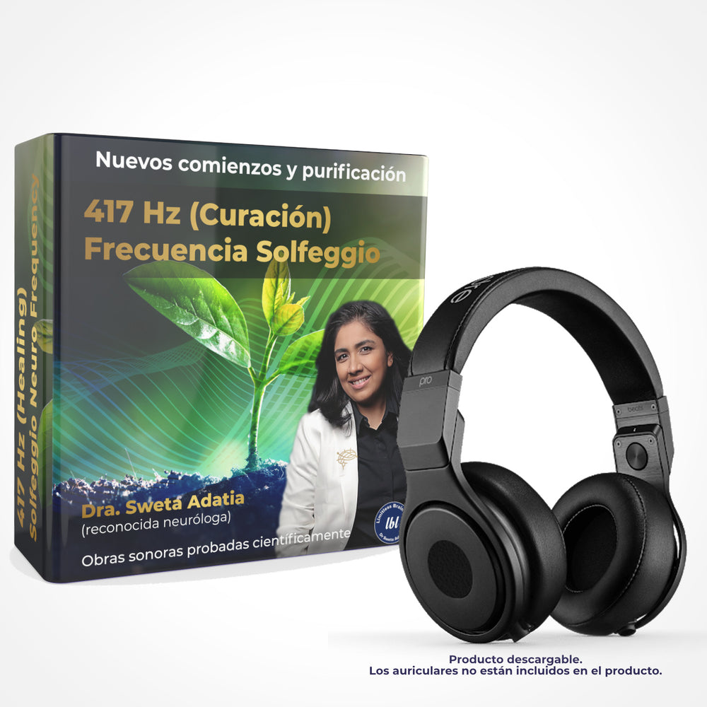 Frecuencias cerebrales de solfeo 417 herz Solfeggio Nuevos comienzos y purificación