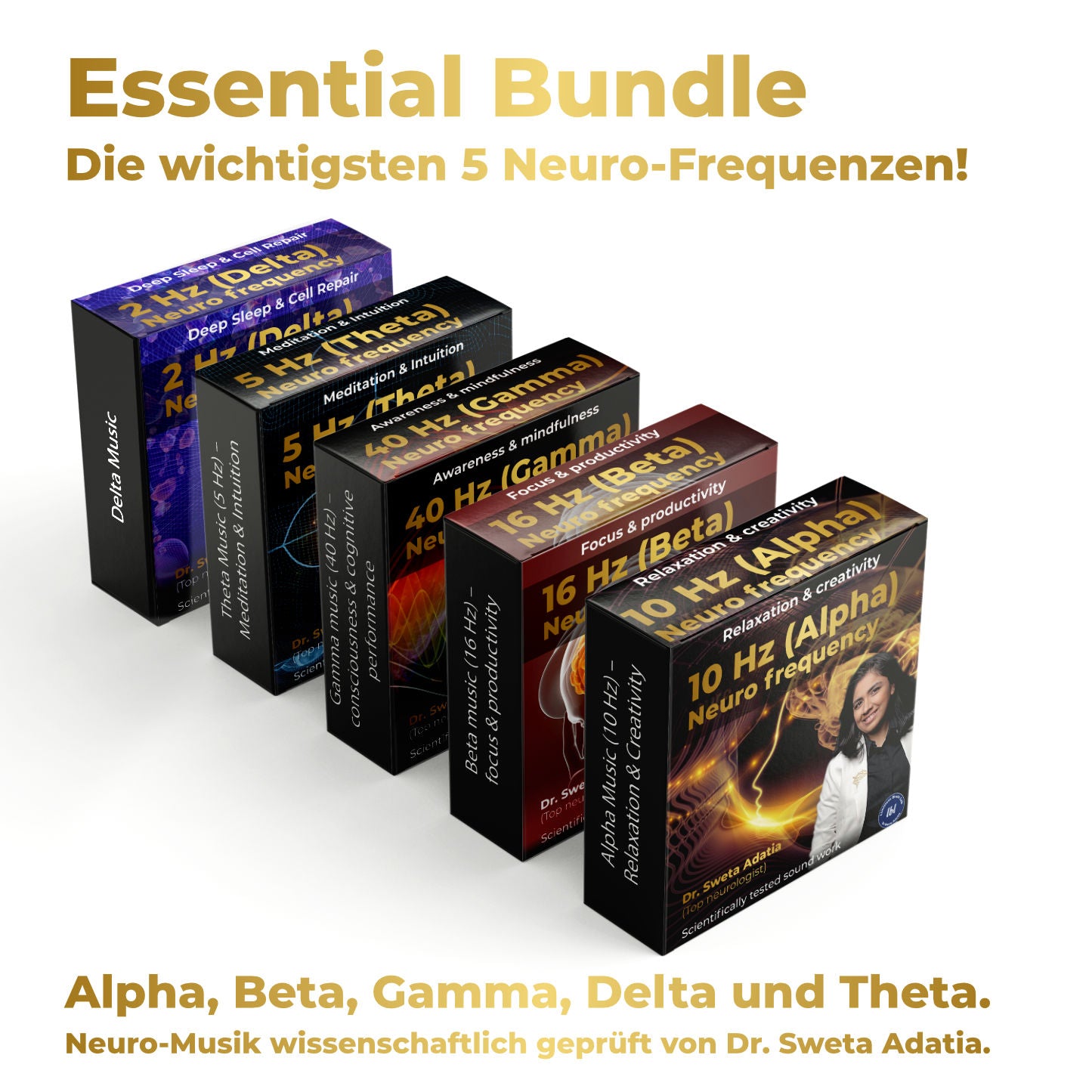 Neuro-Frequenzen Bundle: Wissenschaftliche Klangtherapie für Entspannung, Konzentration und seelisches Gleichgewicht. Starte jetzt mit gezieltem Sound Healing!